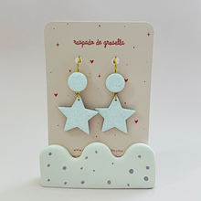 Charger l'image dans la galerie, Boucles d'oreilles dormeuses étoile