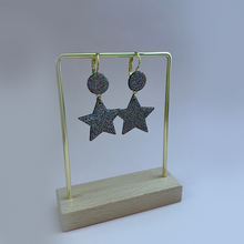 Charger l'image dans la galerie, Boucles d'oreilles dormeuses étoile