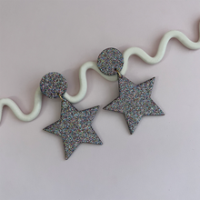 Charger l'image dans la galerie, Maxi boucles d'oreilles étoile