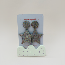 Charger l'image dans la galerie, Maxi boucles d'oreilles étoile