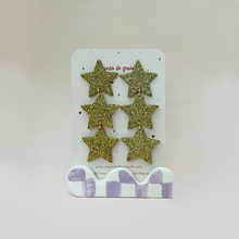 Charger l'image dans la galerie, Boucles d'oreilles triple étoile