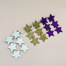 Charger l'image dans la galerie, Boucles d'oreilles triple étoile