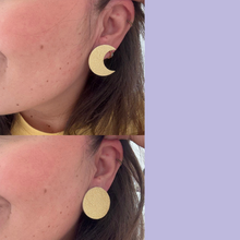 Charger l'image dans la galerie, Boucles d'oreilles lunaires