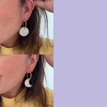 Charger l'image dans la galerie, Créoles lunaires