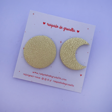 Charger l'image dans la galerie, Boucles d'oreilles lunaires