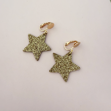 Charger l'image dans la galerie, Boucles d'oreilles clip étoile