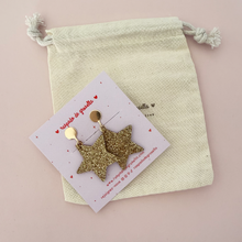 Charger l'image dans la galerie, Boucles d'oreilles clip étoile