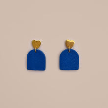Charger l'image dans la galerie, Boucles d’oreilles Arc mini cœur