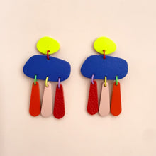 Charger l'image dans la galerie, Boucles d’oreilles graphiques colorées
