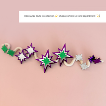 Charger l'image dans la galerie, Boucles d'oreilles étoile du Nord Médium