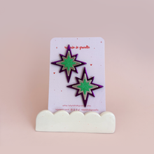 Charger l'image dans la galerie, Maxi boucles d'oreilles étoile du Nord