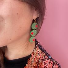 Charger l'image dans la galerie, Boucles d'oreilles trois olives