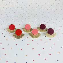 Charger l'image dans la galerie, Boucles d'oreilles Éventail