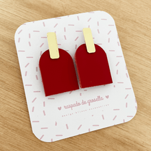 Charger l'image dans la galerie, Boucles d'oreilles cupule