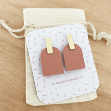 Charger l'image dans la galerie, Boucles d'oreilles cupule