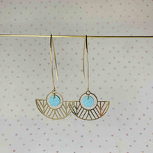 Charger l'image dans la galerie, Boucles d'oreilles axiale