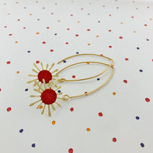 Charger l'image dans la galerie, Boucles d'oreilles Soleil
