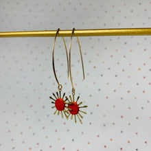 Charger l'image dans la galerie, Boucles d'oreilles Soleil