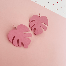Charger l'image dans la galerie, Boucles d’oreilles Monstera