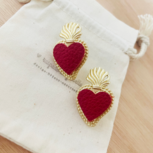 Charger l'image dans la galerie, Boucles d'oreilles Cœur sacré