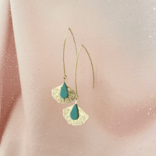 Charger l'image dans la galerie, Boucles d'oreilles Ginkgo
