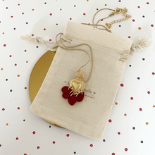 Charger l'image dans la galerie, Collier Ex voto coeur sacré ( petites motifs )