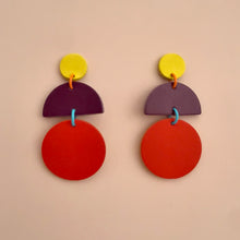 Charger l'image dans la galerie, Boucles d'oreilles Géo
