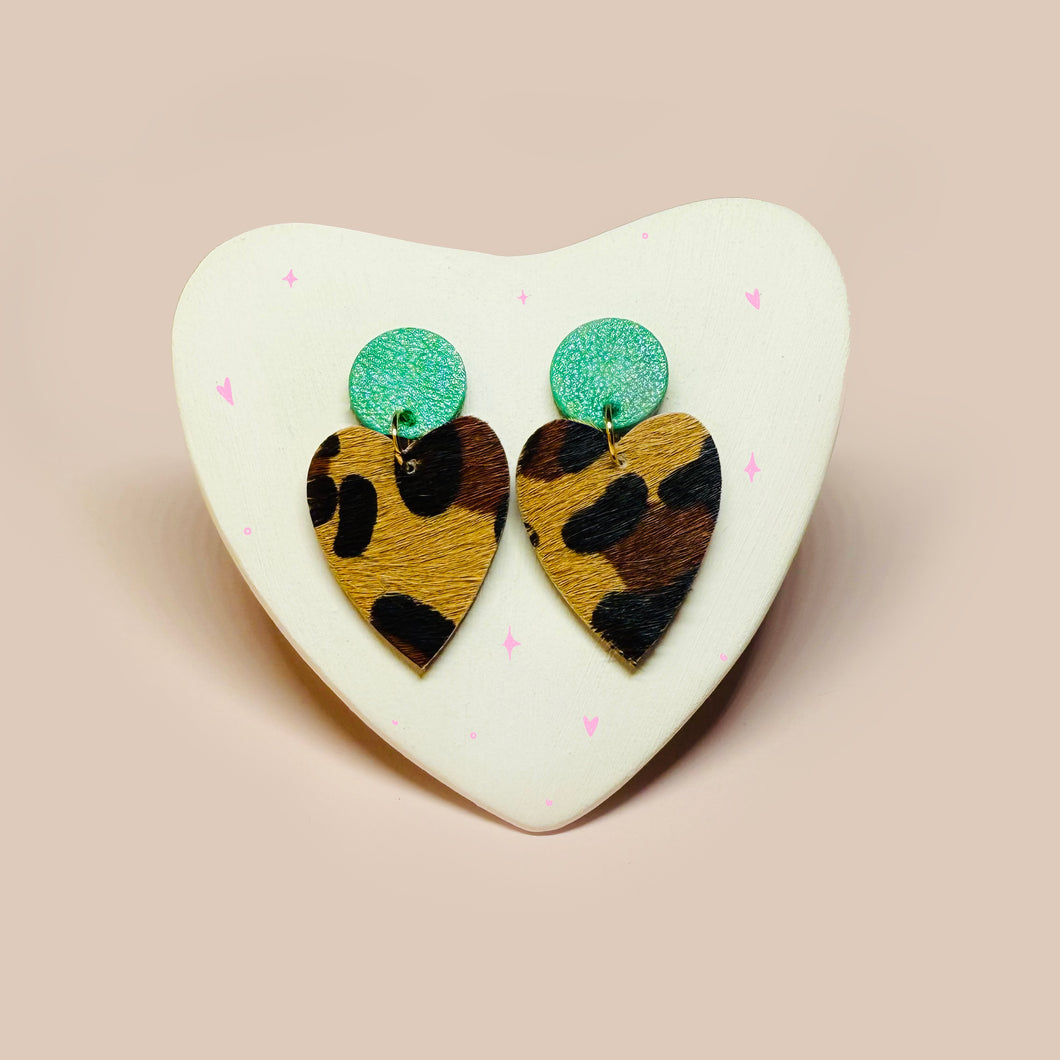 Boucles d'oreilles cœur