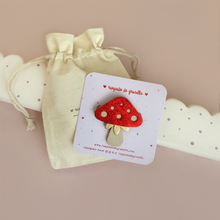 Charger l&#39;image dans la galerie, Broche Champignon
