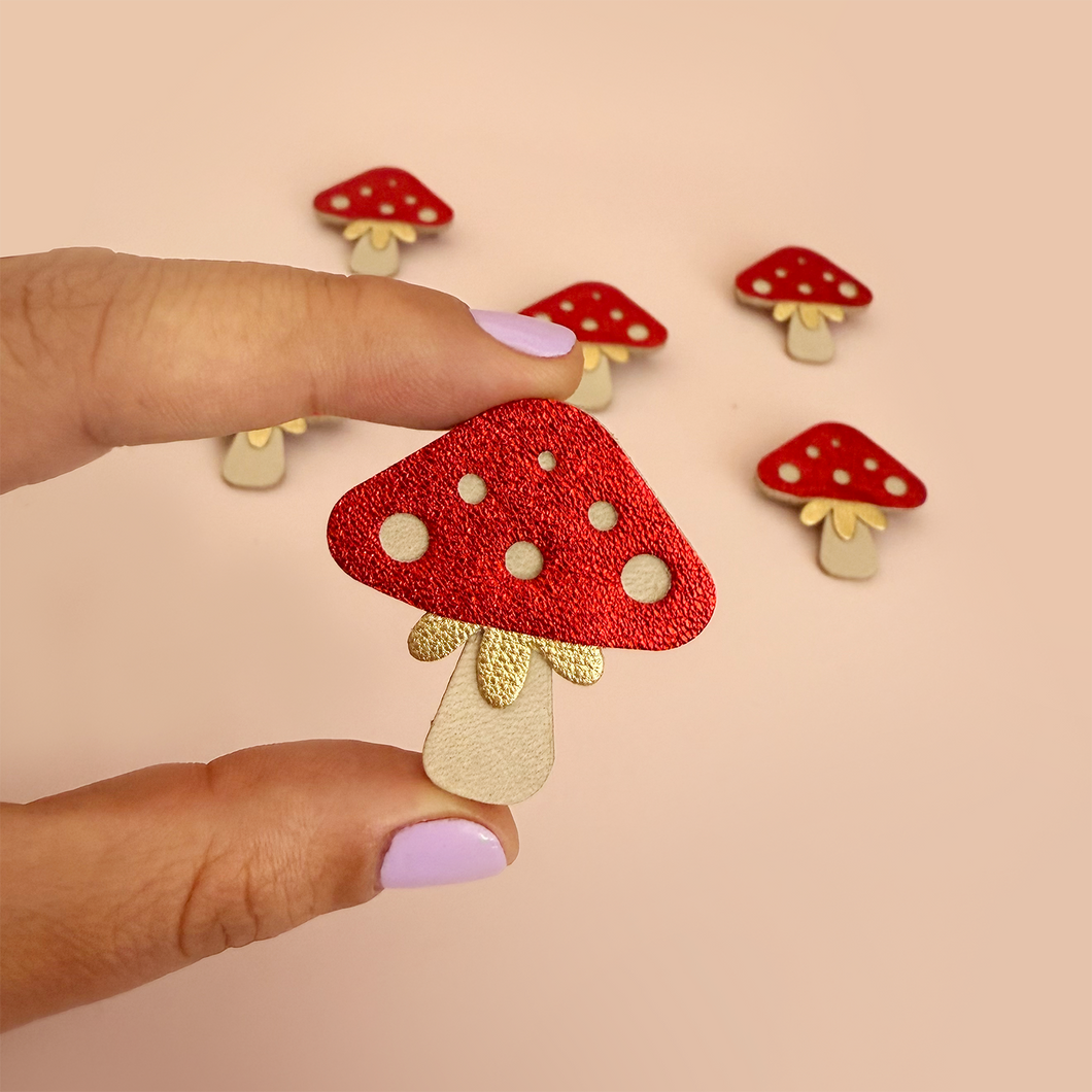 Broche Champignon